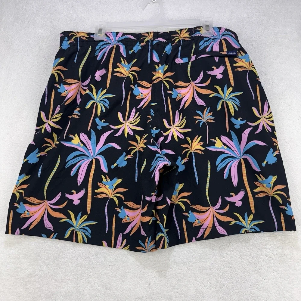 Chubbies The Black Light Nights Swim Trunks Mens XXL 7